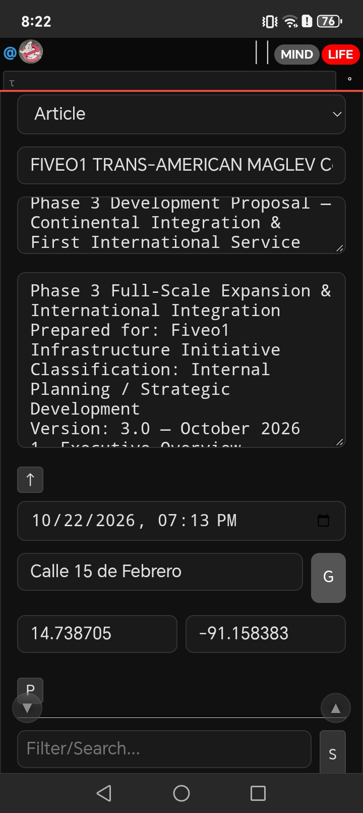 FIVEO1 TRANS-AMERICAN MAGLEV Corridor @2026-10-22 20:13:34 - Calle 15 de Febrero